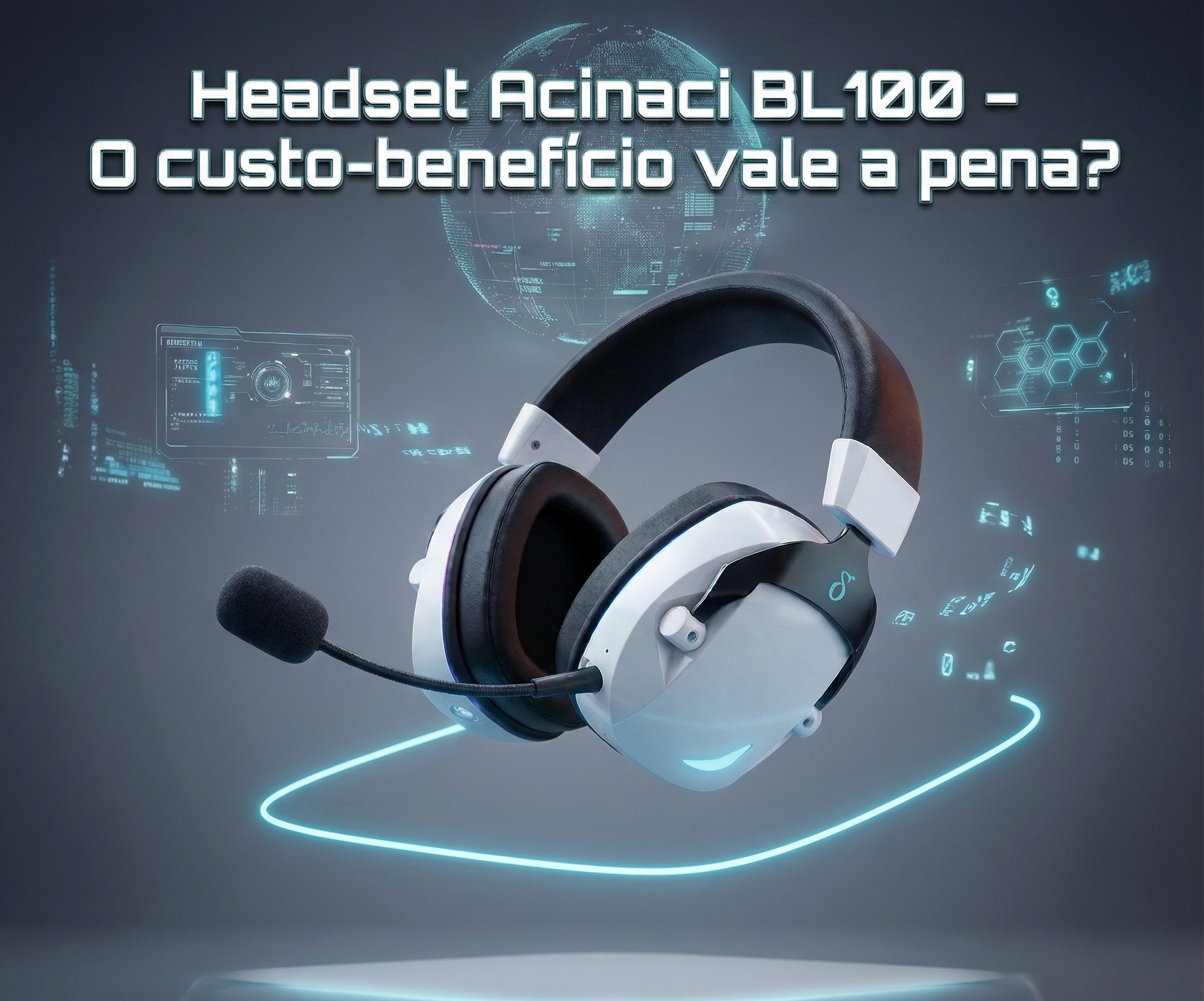 Headset Acinaci BL100 – O custo-benefício vale a pena?