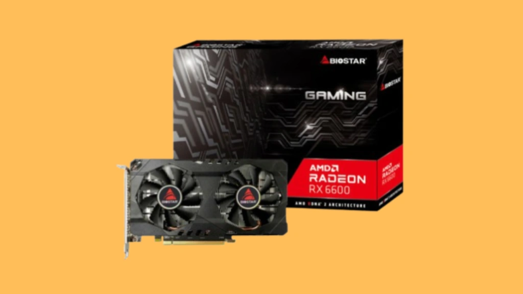 Placa de vídeo AMD Radeon RX 6600 (8gb)